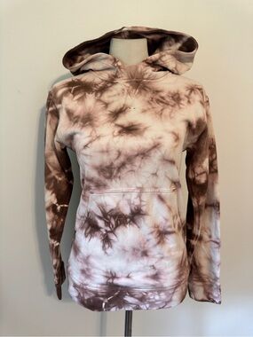 Lululemon All Yours Earth Dye Clay Tie Dye Hoodie Pullover Size 4 sweatshirt